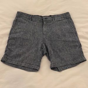 Club Monaco Men’s Chambray Shorts